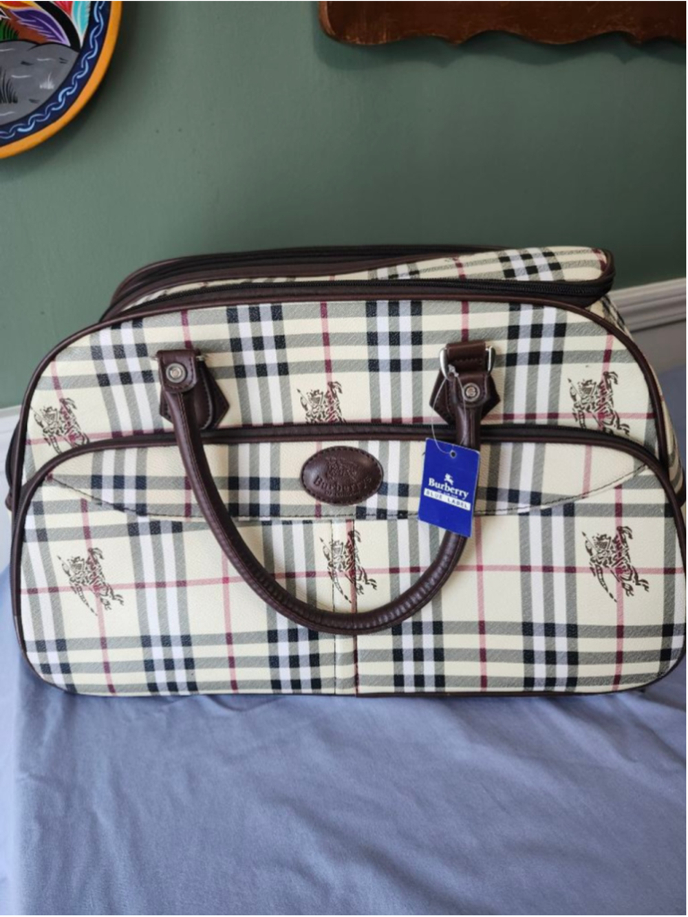 Burberry Blue Label Travel Trolley NWT